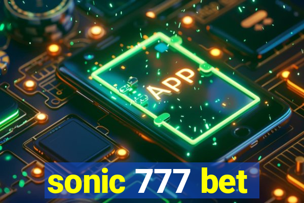 sonic 777 bet